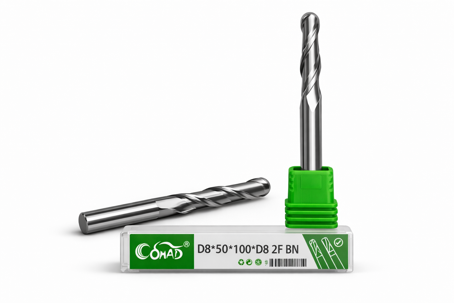 8×50×100 2F BALL NOSE ENDMILL
