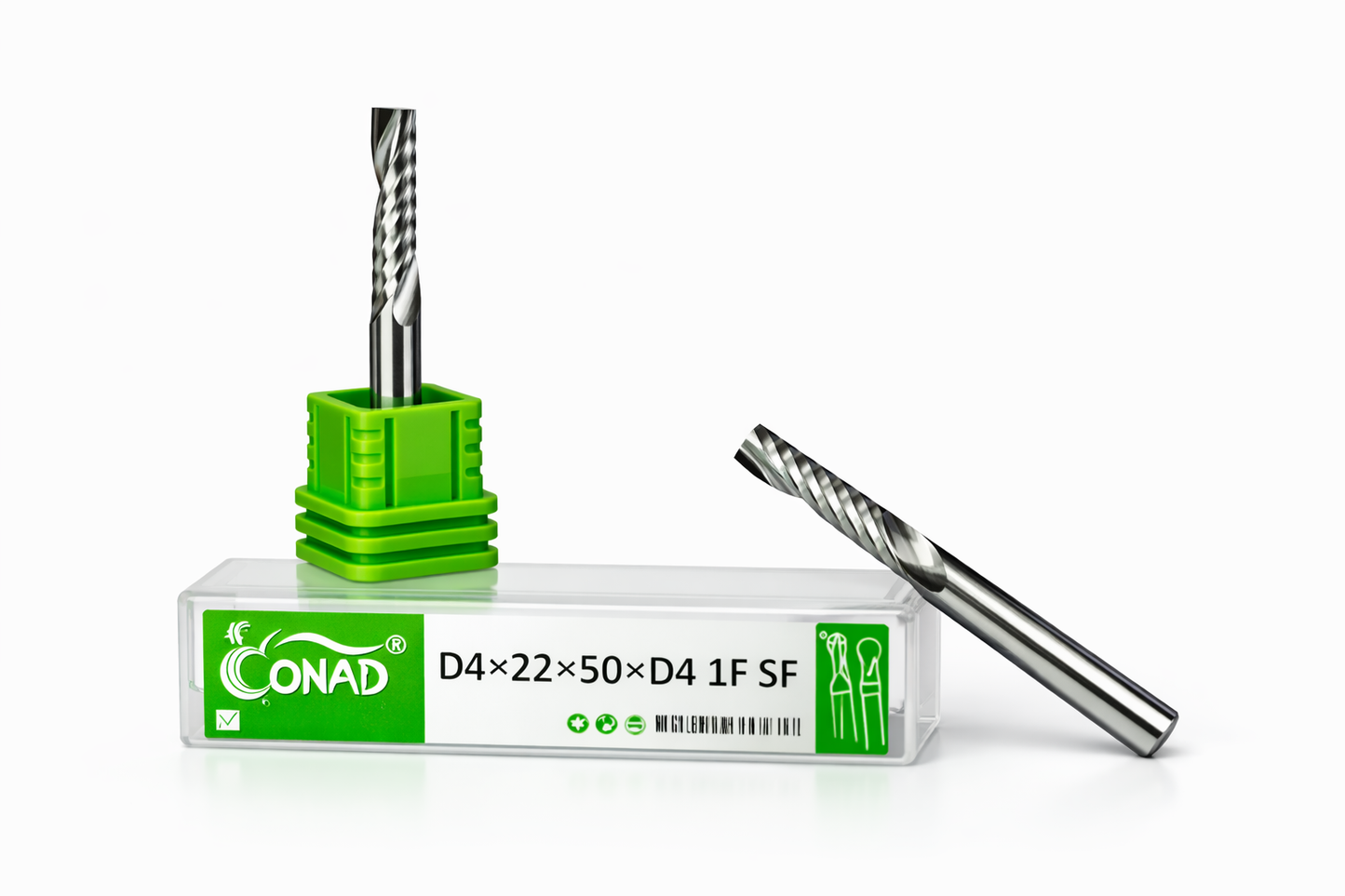 4×22×50 SINGLE FLUTE END MILL