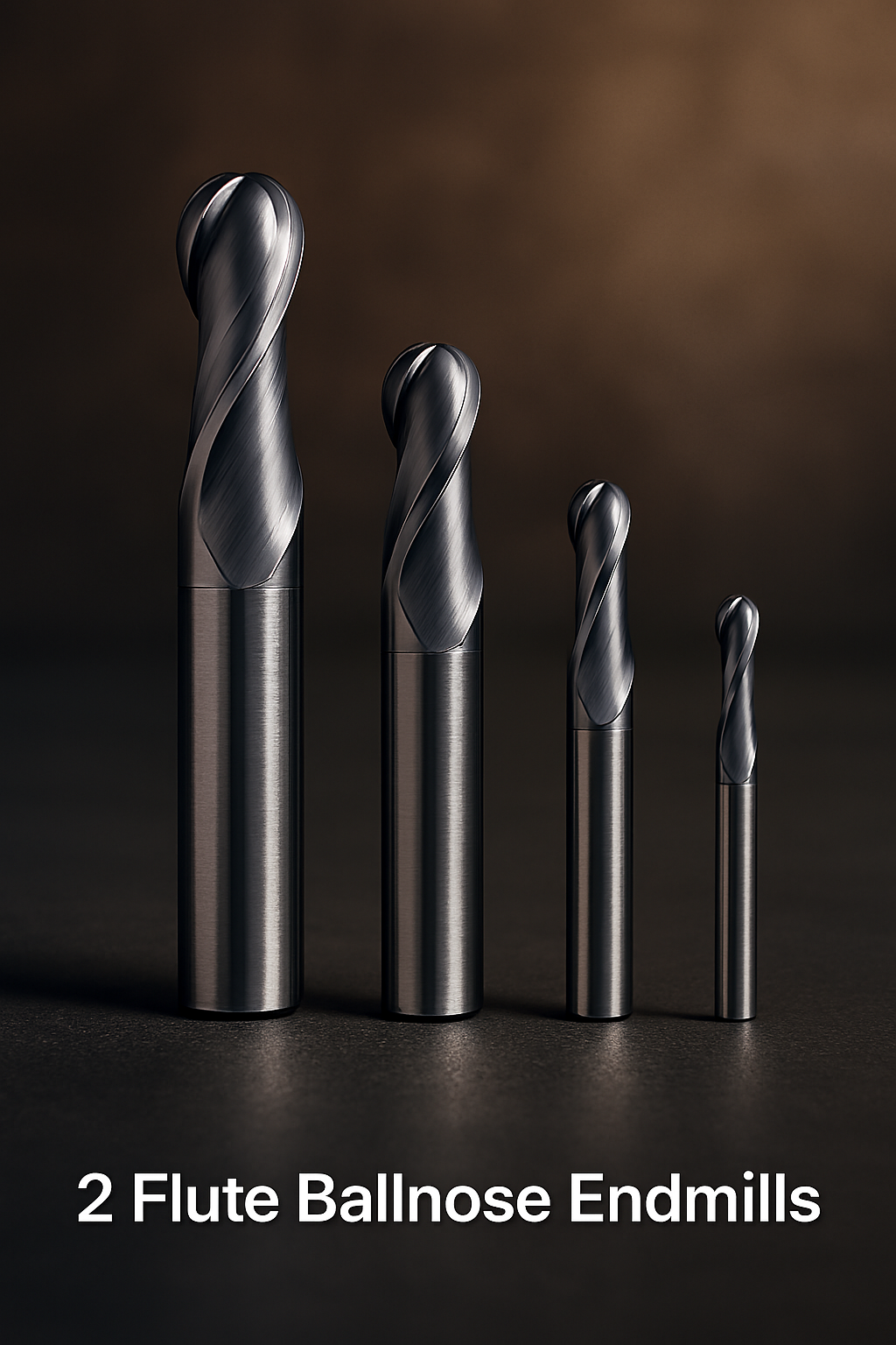 2 FLUTE BALLNOSE ENDMILL