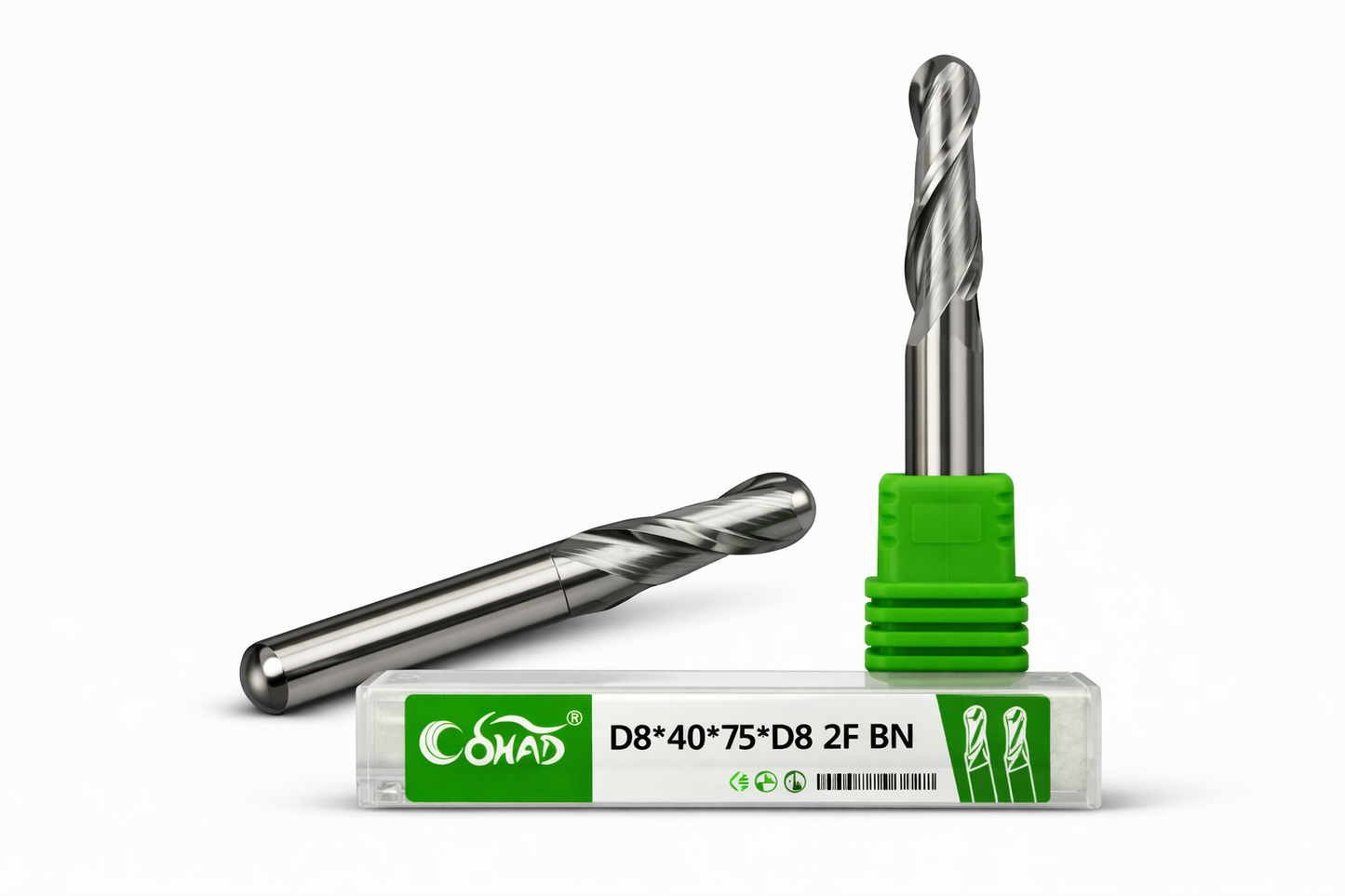 8×40×75 2F BALL NOSE ENDMILL