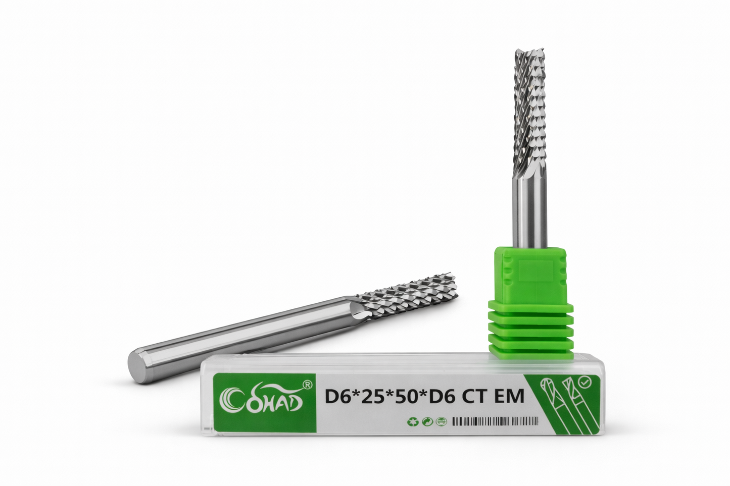 6×25×50 Corn Teeth End Mill