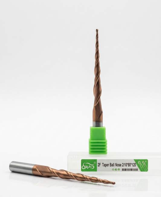 2/10x80x120 2F TAPER BALLNOSE COPPER COATED