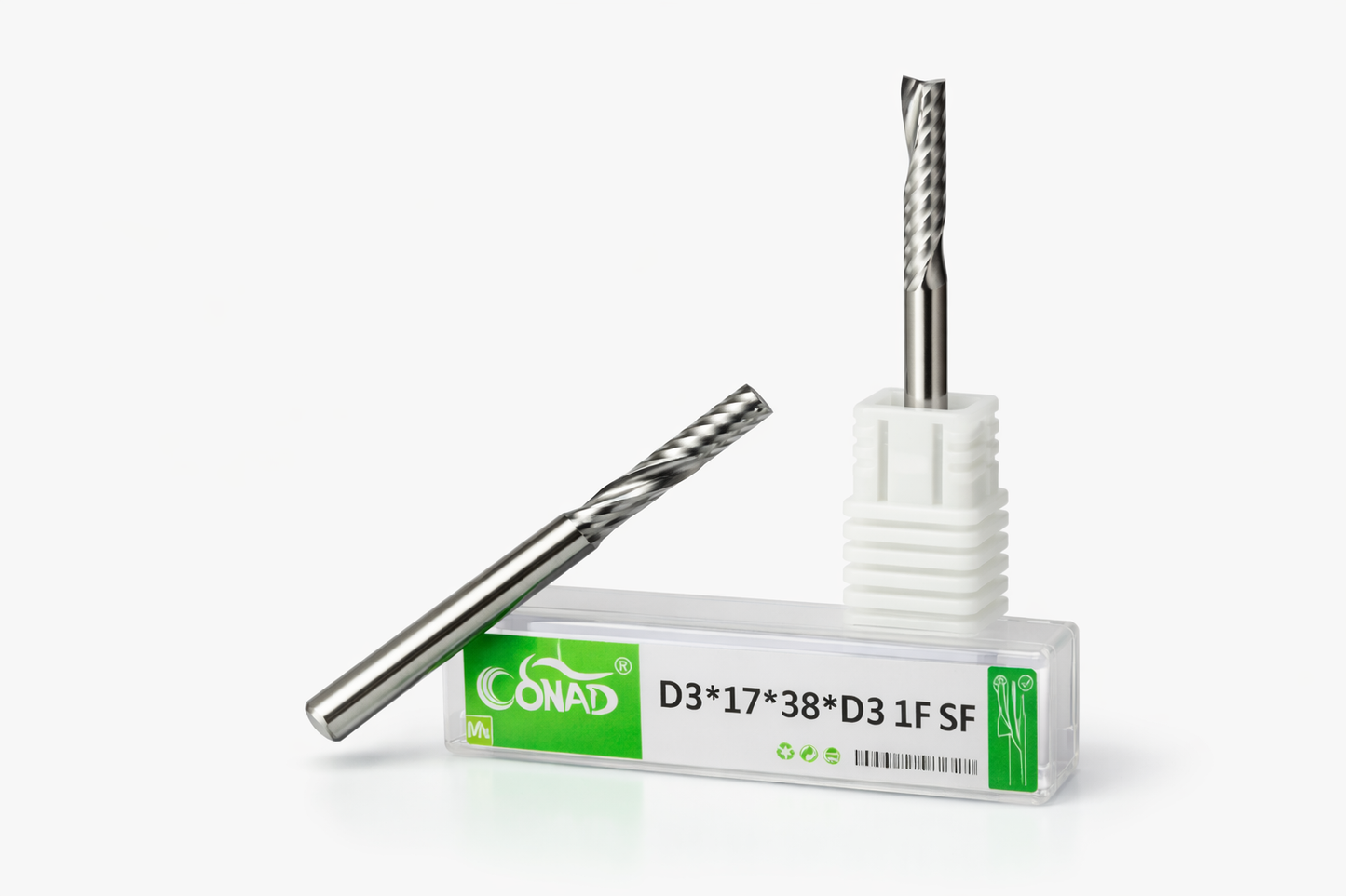 3×17×38 SINGLE FLUTE END MILL