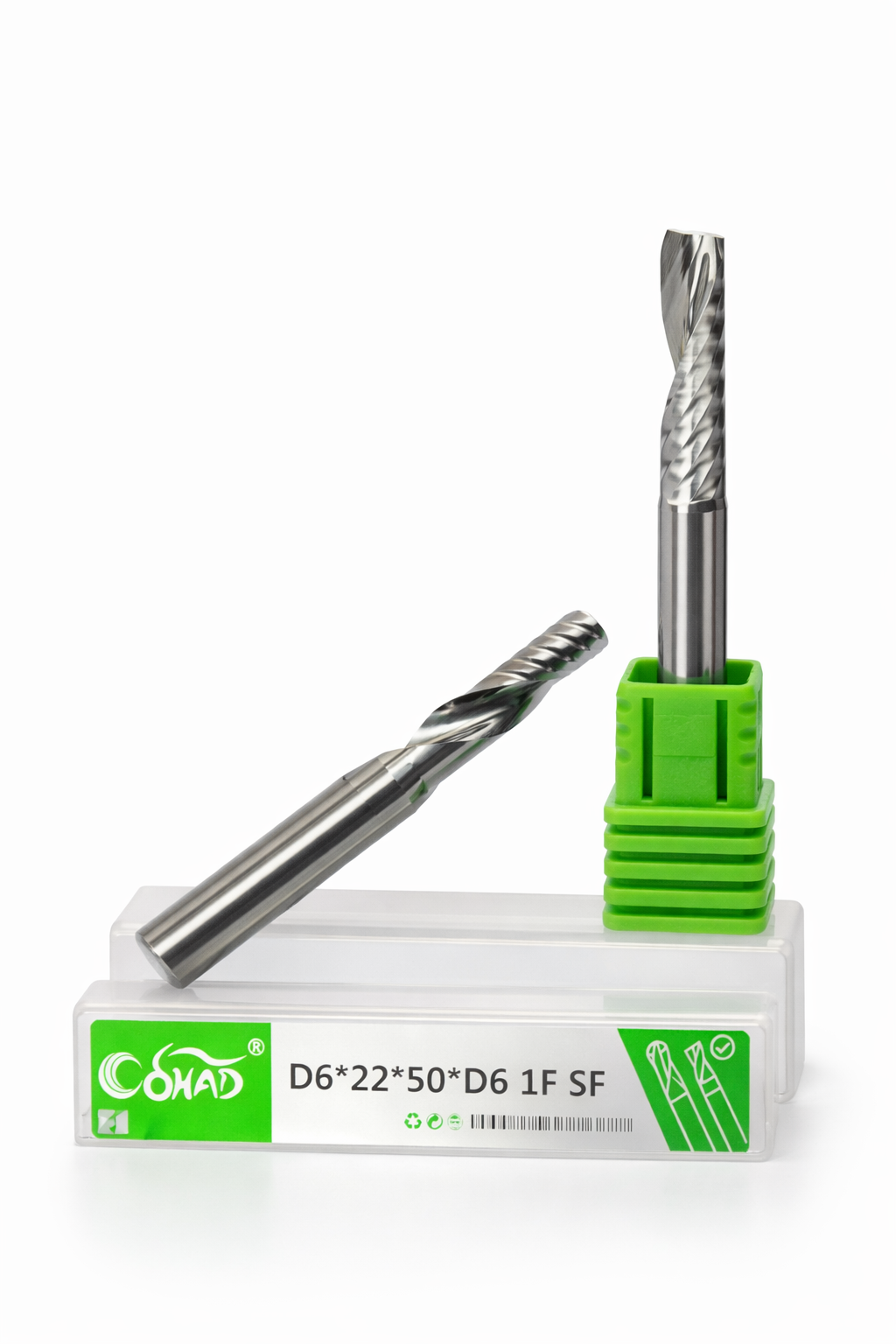 6×22×50 SINGLE FLUTE END MILL