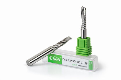 6×22×50 SINGLE FLUTE END MILL