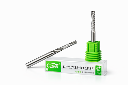 3×17×38 SINGLE FLUTE END MILL