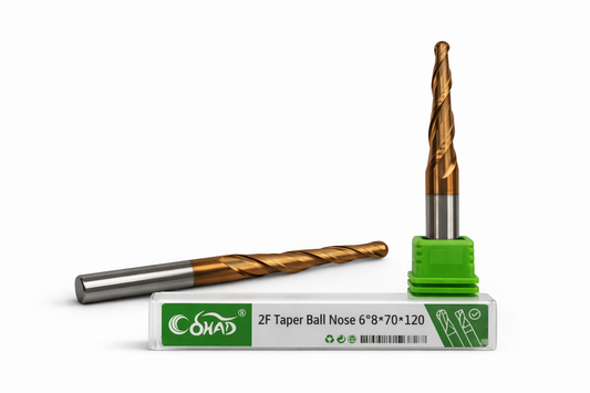 6/8x70x120 2F TAPER BALLNOSE COPPER COATED