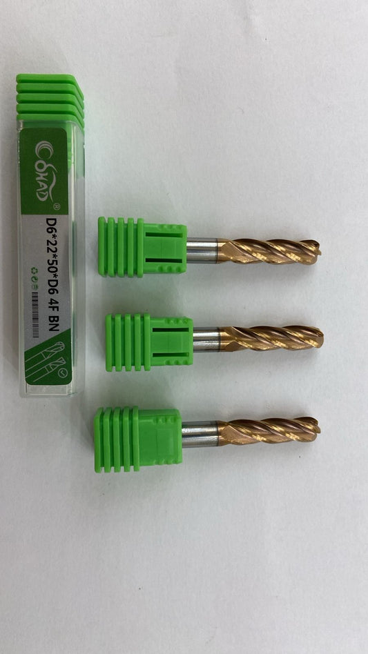 6*22*50 4F BALLNOSE COPPER COATED